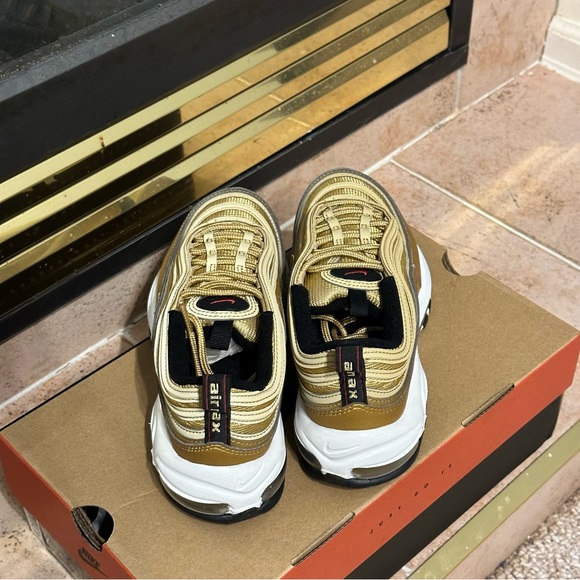 GOLD Air Max 97 Golden Bullet Sneakers - Picture 12 of 13